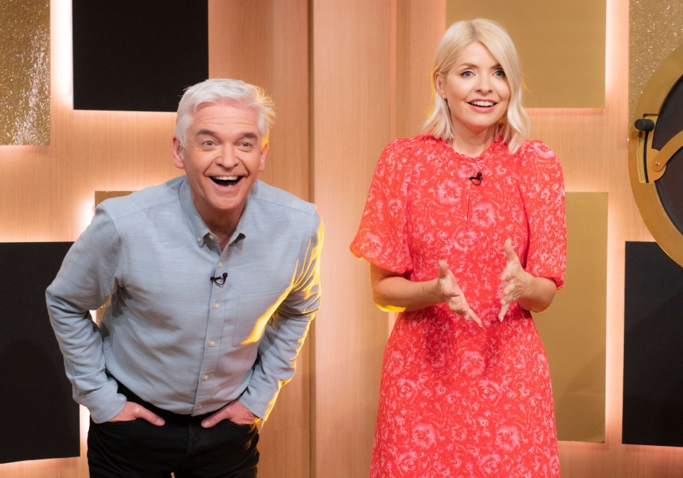 Former TV partners Phillip Schofield and Holly Willoughby