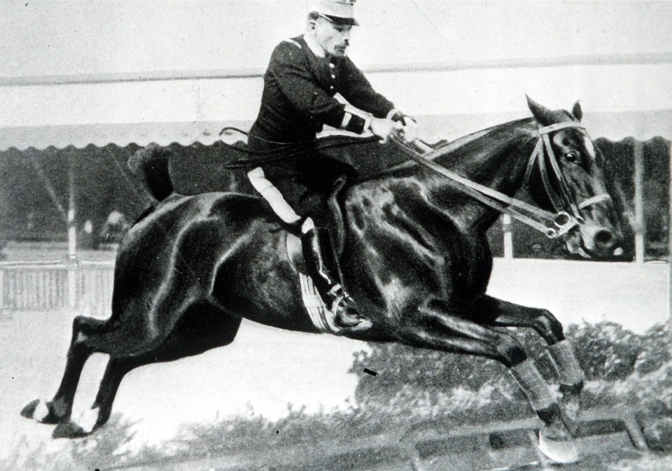 Horses themselves used to be considered contestants back in 1900