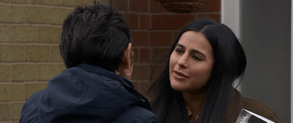 Alya Nazir waved goodbye to Coronation Street