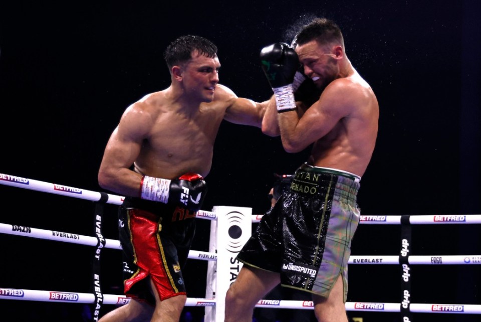 Catterall dominated his fight against Taylor