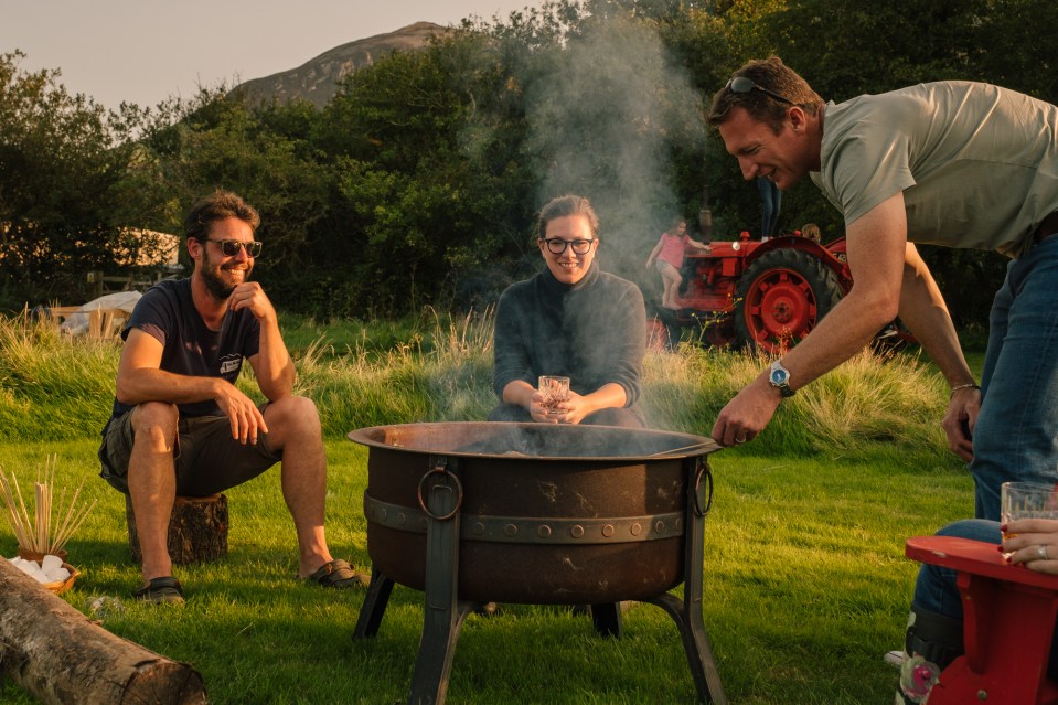 Enjoy some grub at Bert's Kitchen Garden on the Llyn Peninsula in North Wales