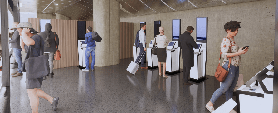 Eurostar will create three new areas for the pre-entry checks