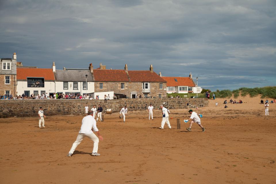 The eco-friendly Catchpenny Safari Lodges are close as you can get to the beach on the Fife coastal path