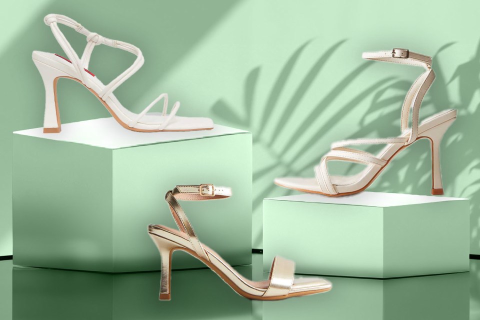 From clear designs, embellished footwear, and strappy heeled sandals, New Look has a variety of styles to shop