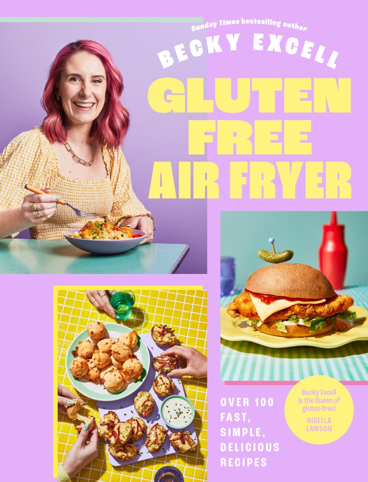 Gluten Free Air Fryer by Becky Excell (£22, Quadrille) is out June 6