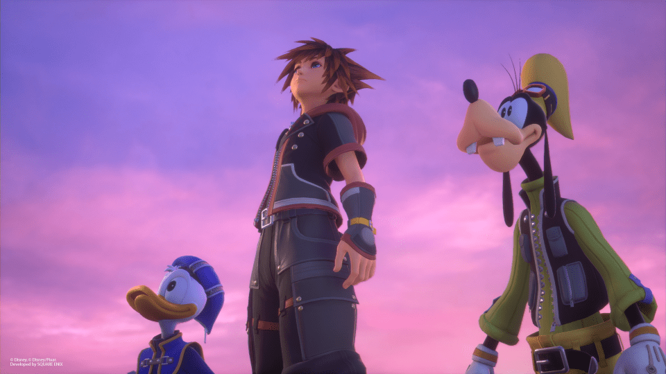 The Kingdom Hearts series mixes Disney and Final Fantasy characters