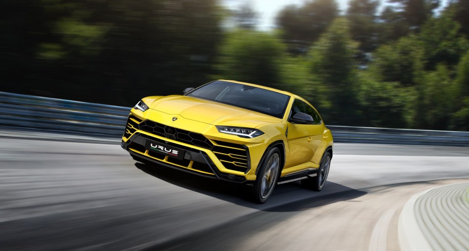 The Lamborghini Urus is a popular motor among the Premier League's elite