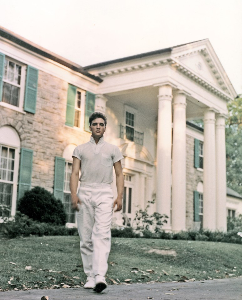 Elvis paid $102,500 for the mansion in 1957 and lived there until he died