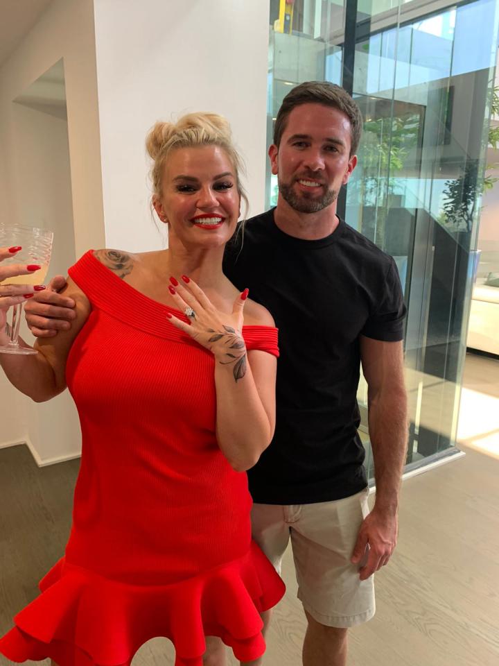 Kerry Katona has been engaged to Ryan Mahoney for two years