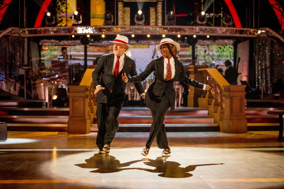 Bill Bailey's finest moment was his and partner Oti Mabuse’s Couple’s Choice street dance to Rapper’s Delight