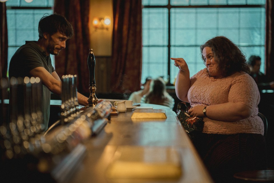 Richard Gadd as Donny and Jessica Gunning as Martha in the Netflix show