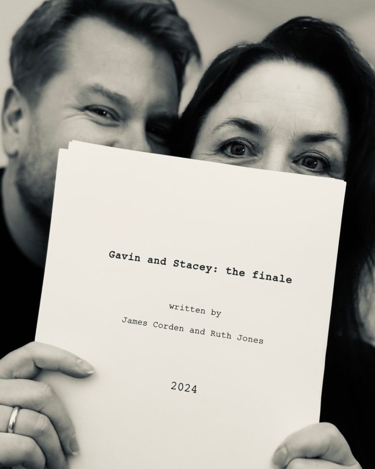 James and Ruth confirmed they’ve written the script for the last ever episode of the show