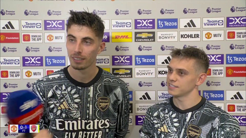 Kai Havertz's quick thinking allowed him to set up Arsenal's winner