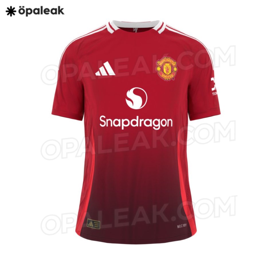 Man Utd's new home kit has been 'leaked' on social media