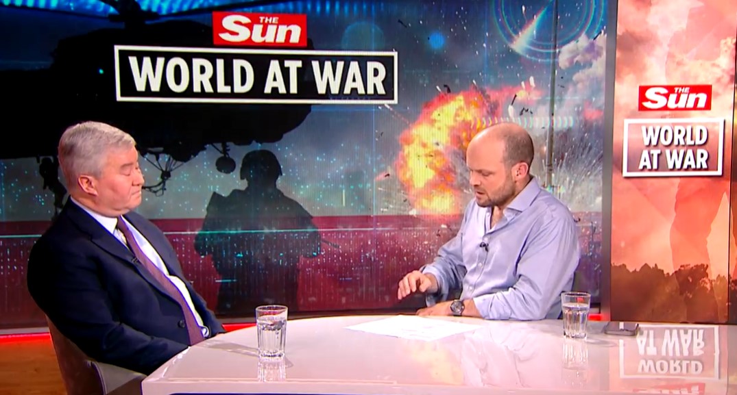 General Sir Richard Barrons spoke to The Sun's defence editor Jerome Starkey on our new show, World at War