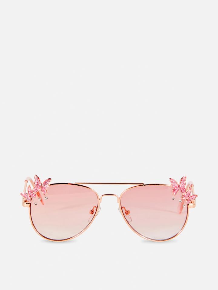 Butterfly sunglasses (above) are on sale for £1.80, but prices start from £1.50