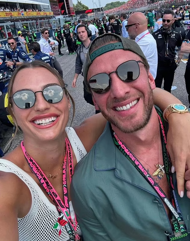 The pair attended the Emilia-Romagna Grand Prix on Sunday