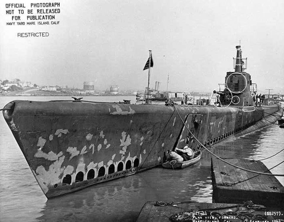 The USS Harder was lost in battle on August 24, 1944