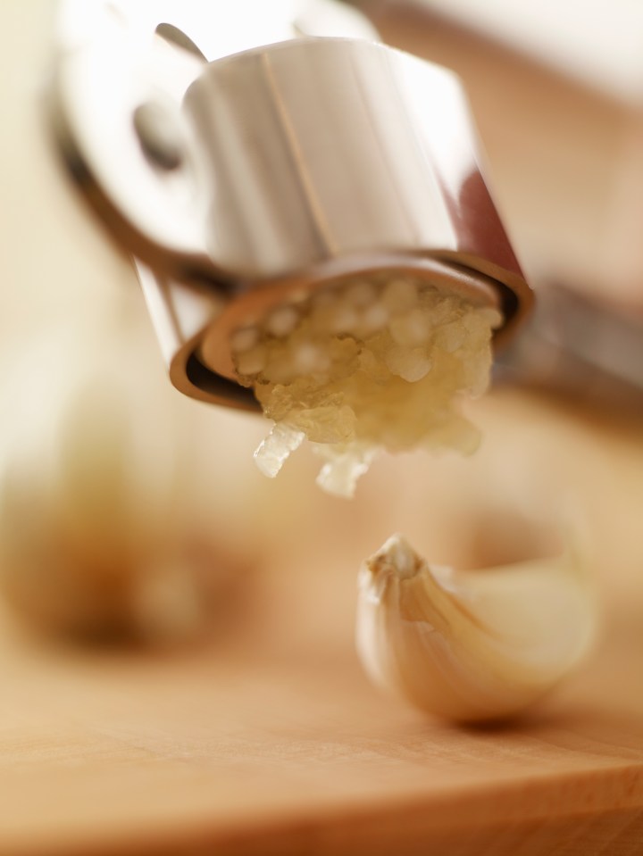 Minced garlic can be helpful in keeping mosquitoes away