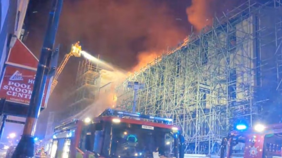 A blaze ripped through the pub in 2012, too