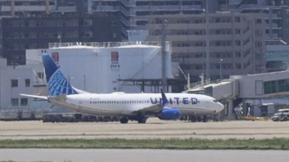 The Boeing plane made an emergency landing just minutes after taking off in Japan