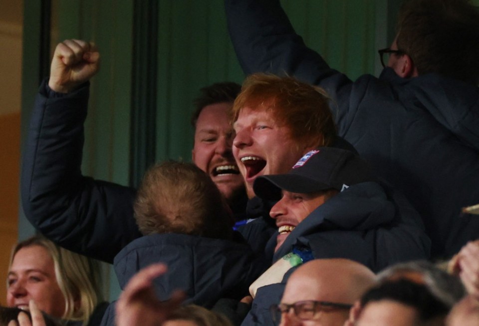 Ed Sheeran has been seen at Portman Road on a number of occasions but was unable to come to the final game of the season