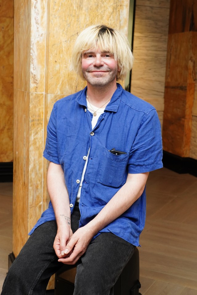 Tim Burgess from the Charlatans at a reception and private view at the Iconic Images Gallery in London to celebrate the release of the new biography, The Beach Boys by The Beach Boys. Picture date: Thursday May 9, 2024. PA Photo. Photo credit should read: Ian West/PA Wire