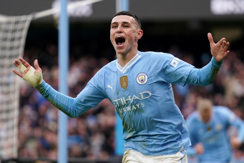 Foden has been crowned FWA Men's Footballer of the Year after an amazing campaign