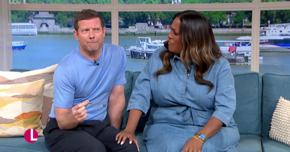 Alison showed off her new hair as she hosted This Morning alongside co-presenter Dermot O'Leary