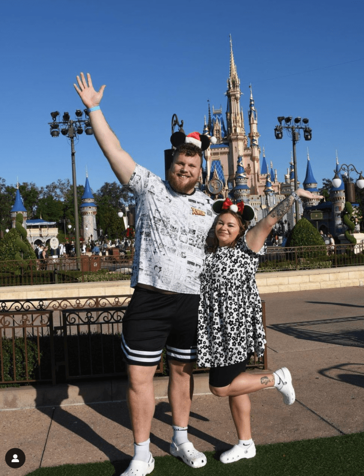 In 2022 Tom and Sinead enjoyed a trip to Disneyland