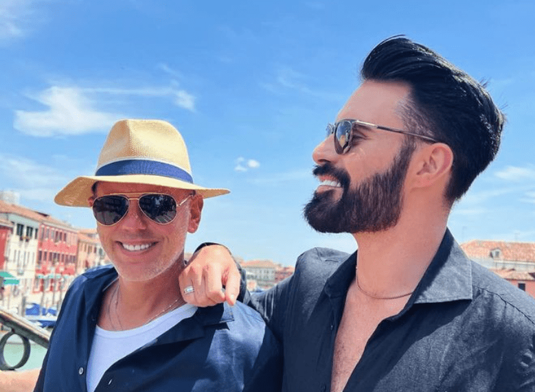 Rob Rinder and Rylan Clark explored Italy together in what they called a 'heartbreak holiday'