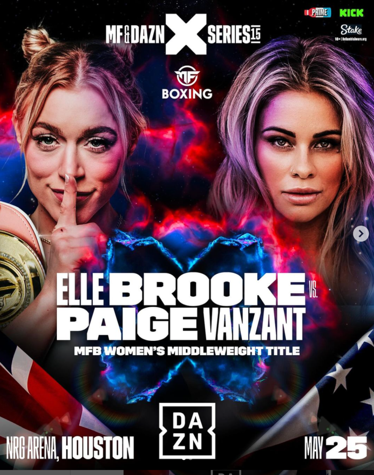 On Saturday, Brooke and VanZant face off against each other