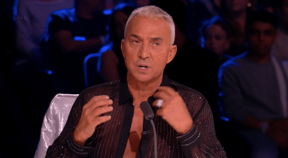 Bruno Tonioli told fans he could be 'sacked' during the first BGT live semi-final