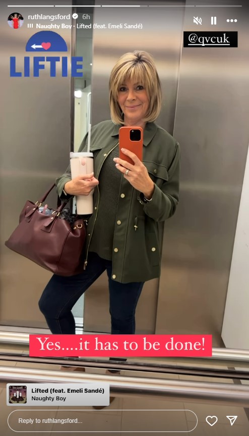 Ruth Langsford shared a new post - with a rather cryptic caption