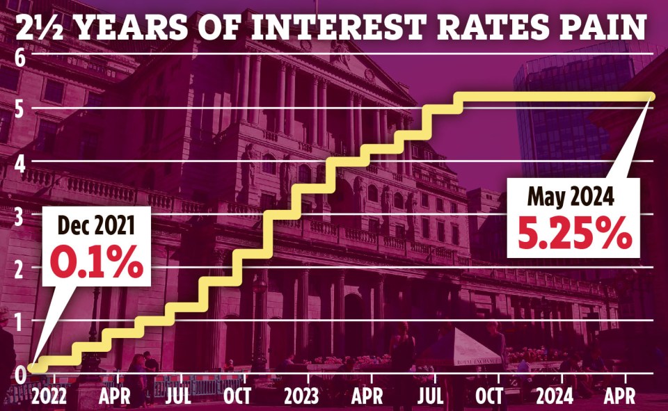 Interest rates pain