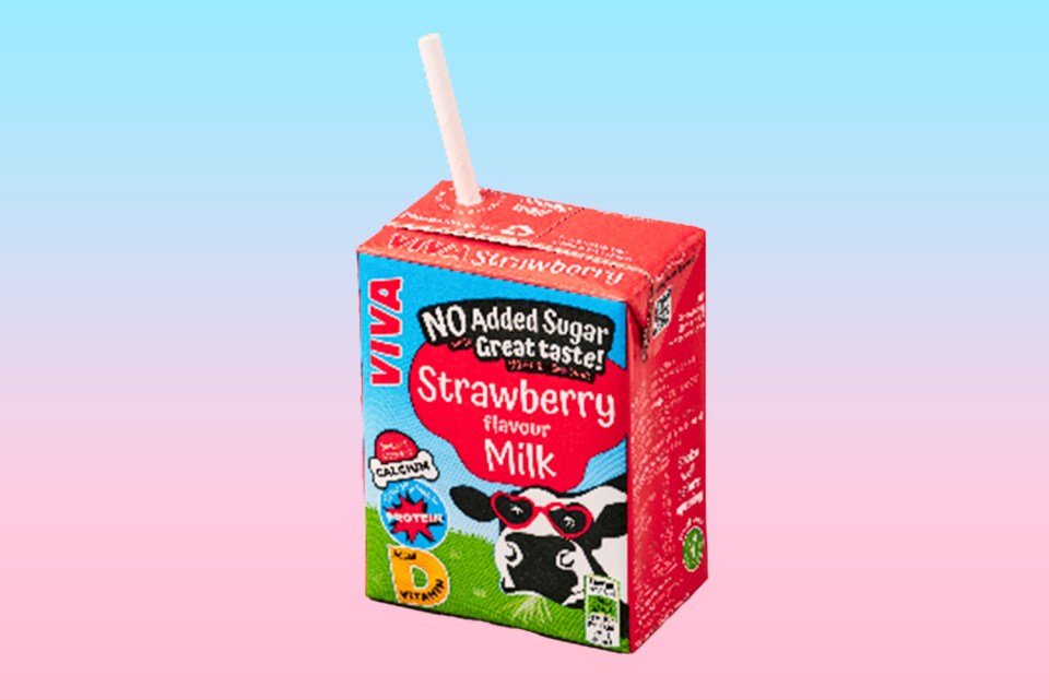 Kids will also be able to bag strawberry milk when picking up a Happy Meal