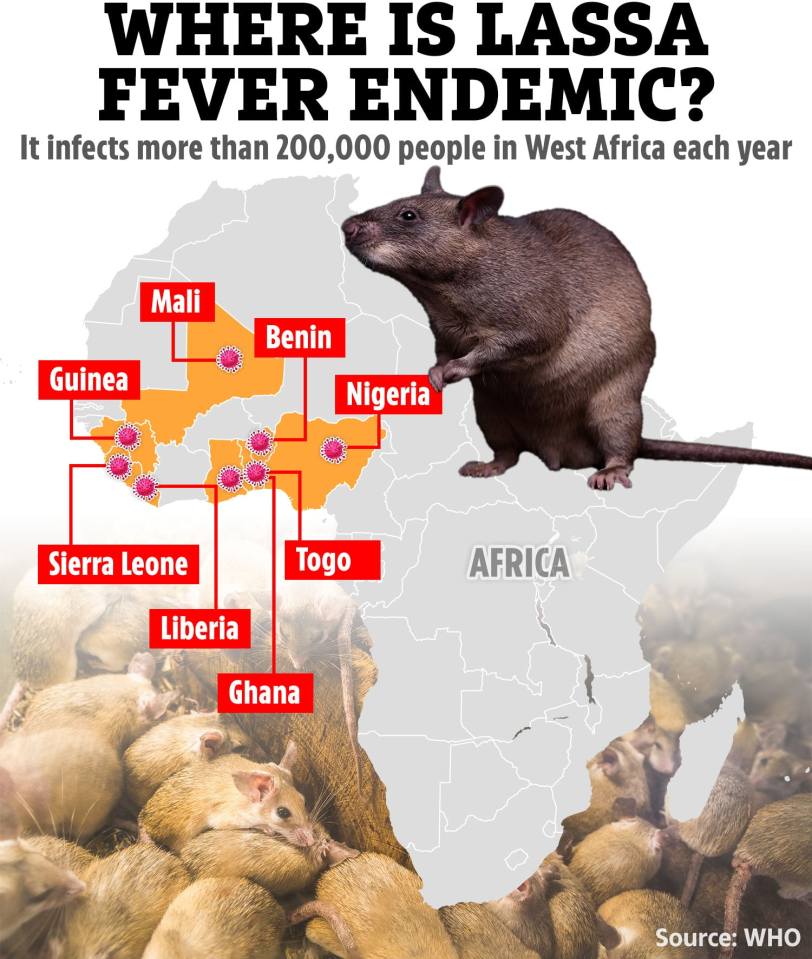 The virus has become endemic in a number of West African countries