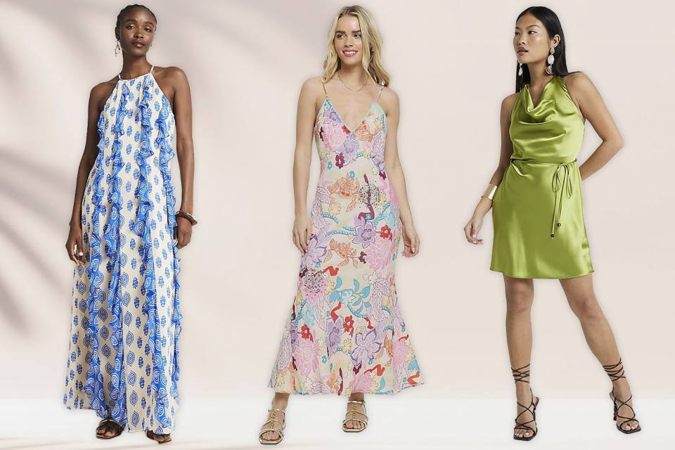 River Island is the one-stop shop for the perfect wedding guest dress, and accessories to shop the full look