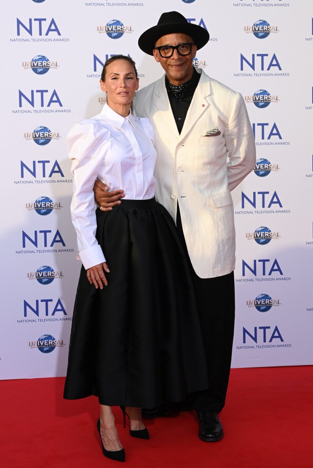 Jay Blades and wife Lisa at the 28th National Television Awards in September