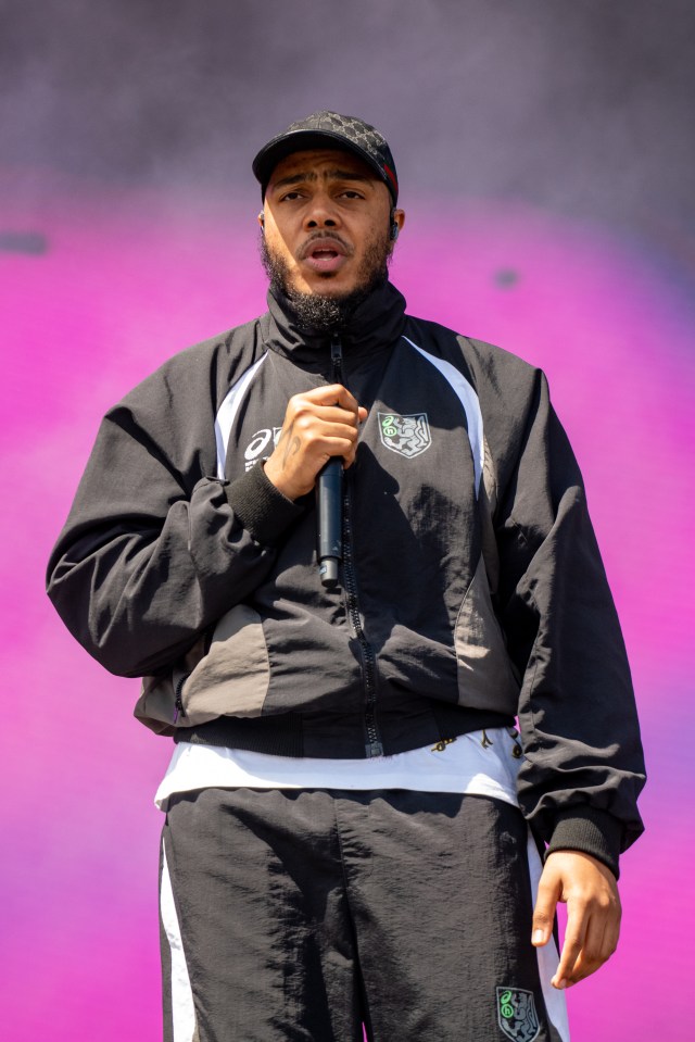 AJ Tracey lit up the stage at BBC Radio 1’s Big Weekend – and it wasn’t just the enormous flames which made it so hot