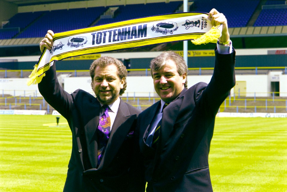 Venables instead became chief executive of Spurs after Alan Sugar's takeover