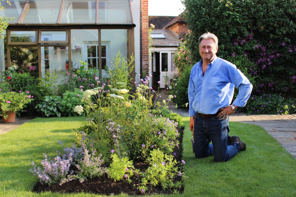 Alan is now a fixture on ITV's Love Your Garden