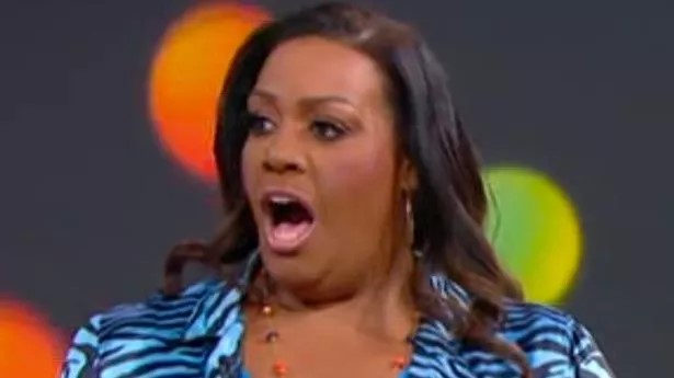 Alison Hammond looking shocked on ITV This Morning