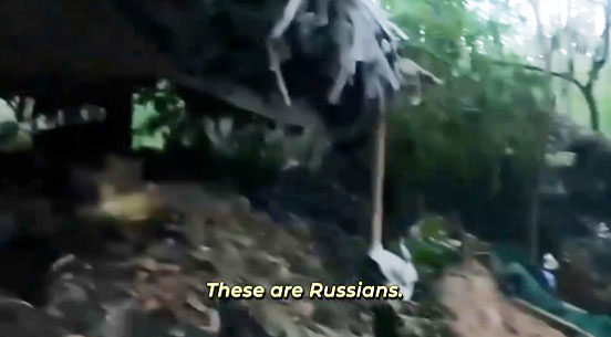 Dramatic vid shows a shootout between Ukrainian army and Putin's troops