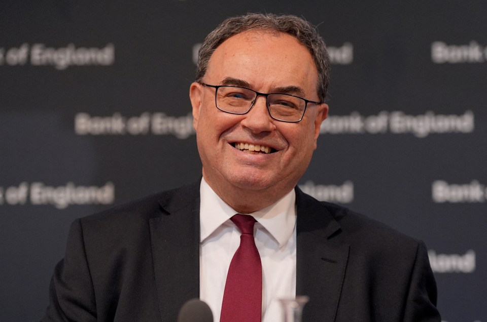 The Bank of England will make a decision on interest rates on June 20 (pictured Governor Andrew Bailey)