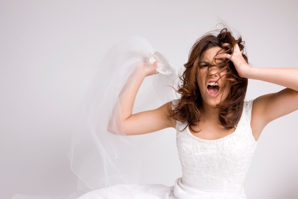 The badly behaved bride has upset almost every single of one of her guests