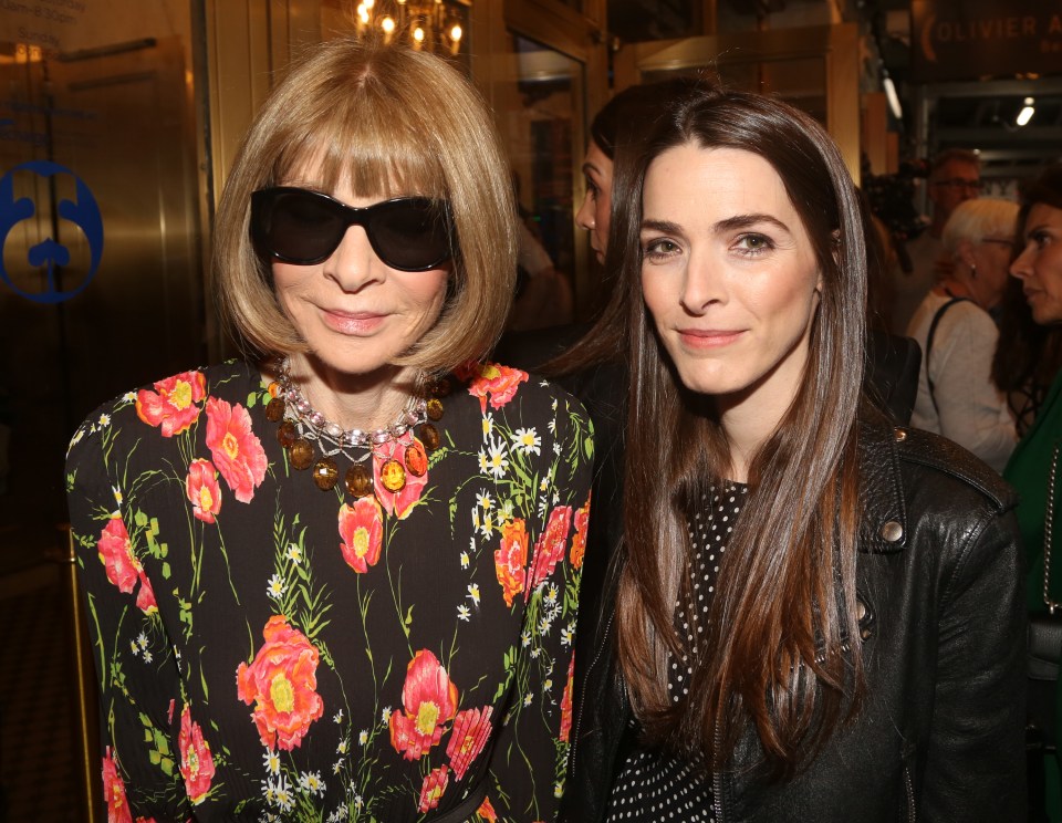 Anna Wintour and her daughter, Bee Shaffer