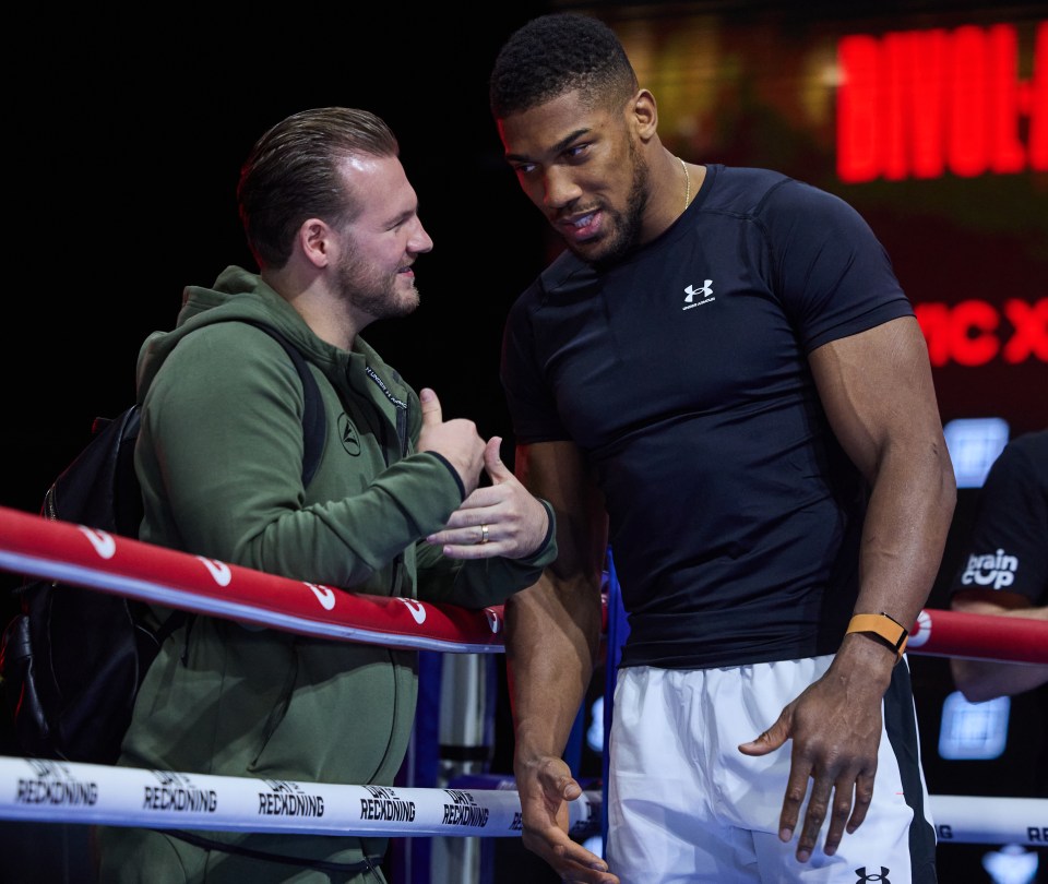 Ben Davison is Anthony Joshua's coach