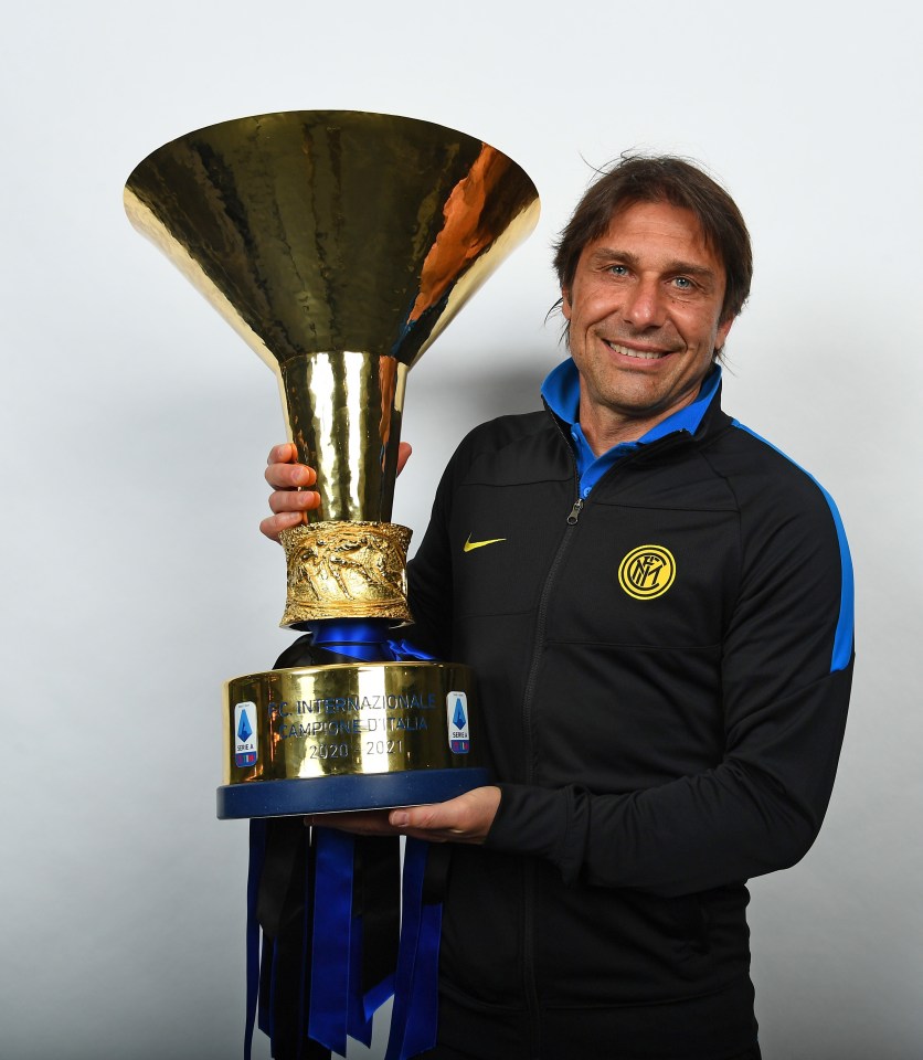 The Italian won the Scudetto with Inter Milan