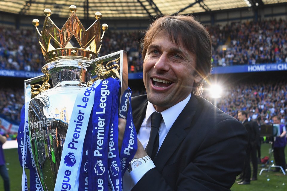 Antonio Conte won the Premier League title during his first spell at Chelsea